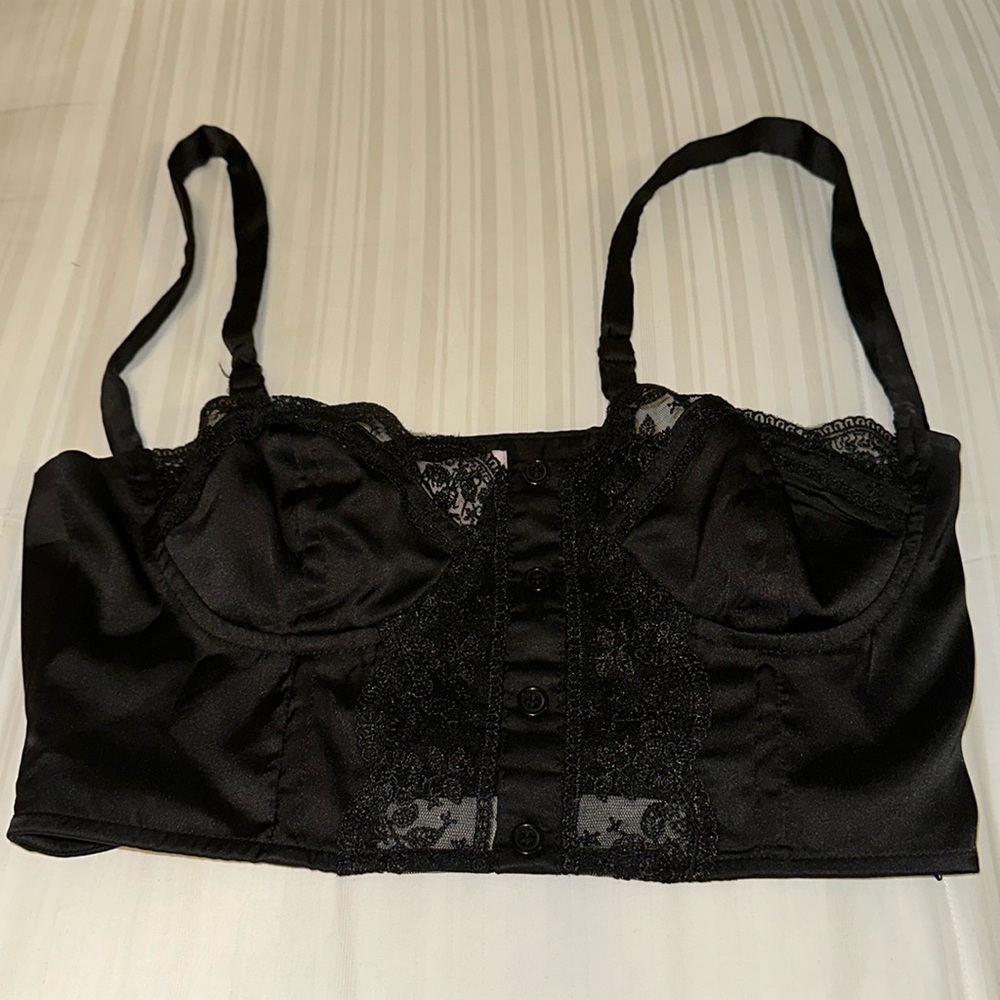 Princess Polly satin lace top.
